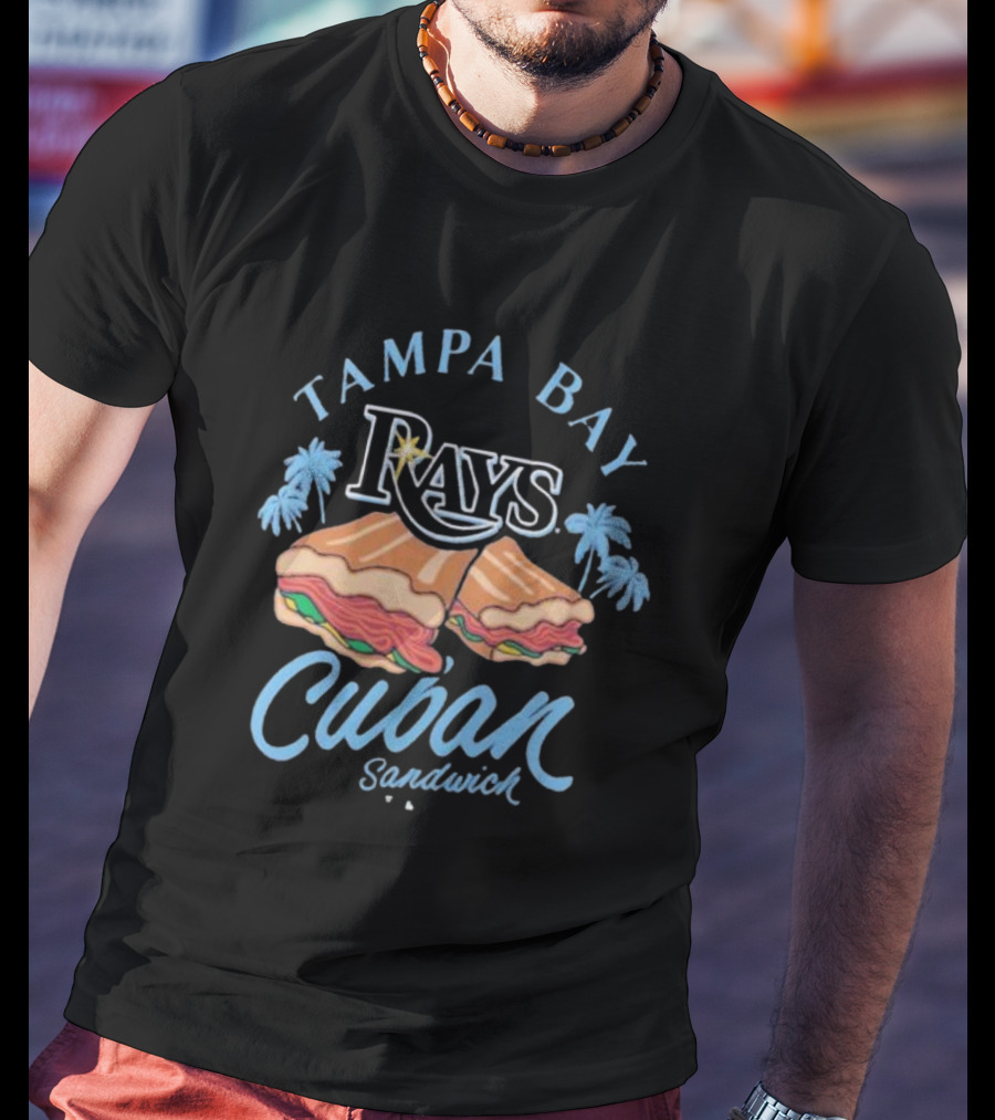 Tampa Bay Rays Cuban Sandwich T-Shirt