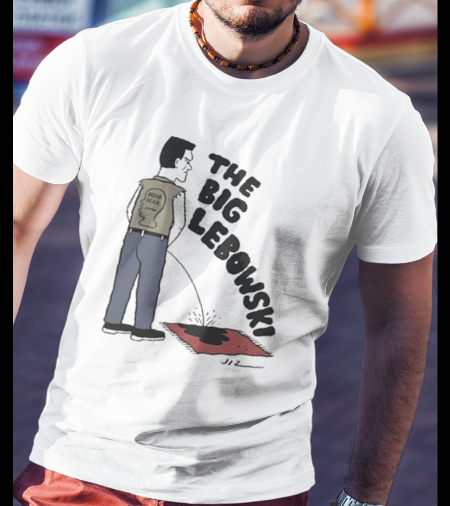 The Big Lebowski Brain Dead Sweater Rug Scene T-Shirt