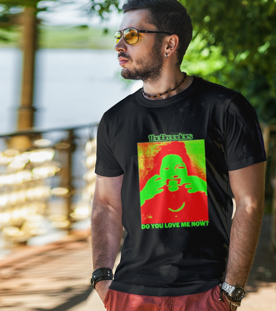 The Breeders Do You Love Me Now Psychedelic Visual T-Shirt