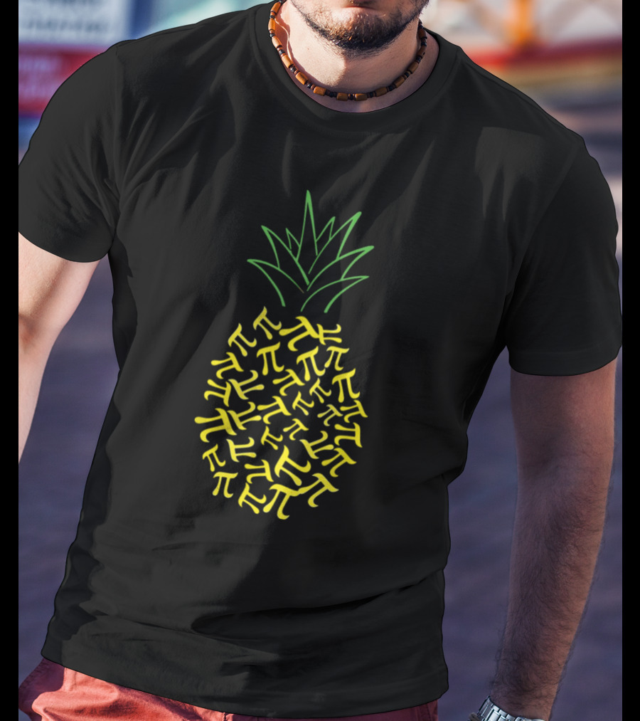 Pi Day Pineapple Math Humor T-Shirt