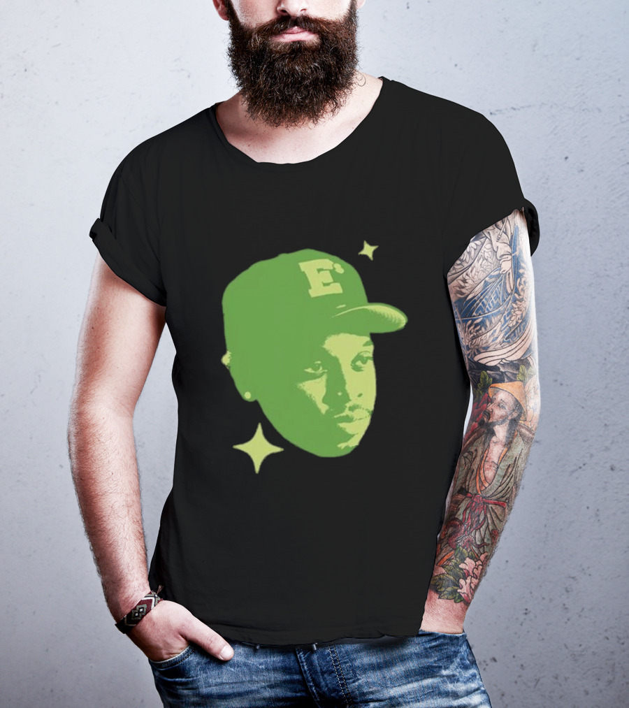 Blxst Green Face E Logo Cap T-Shirt
