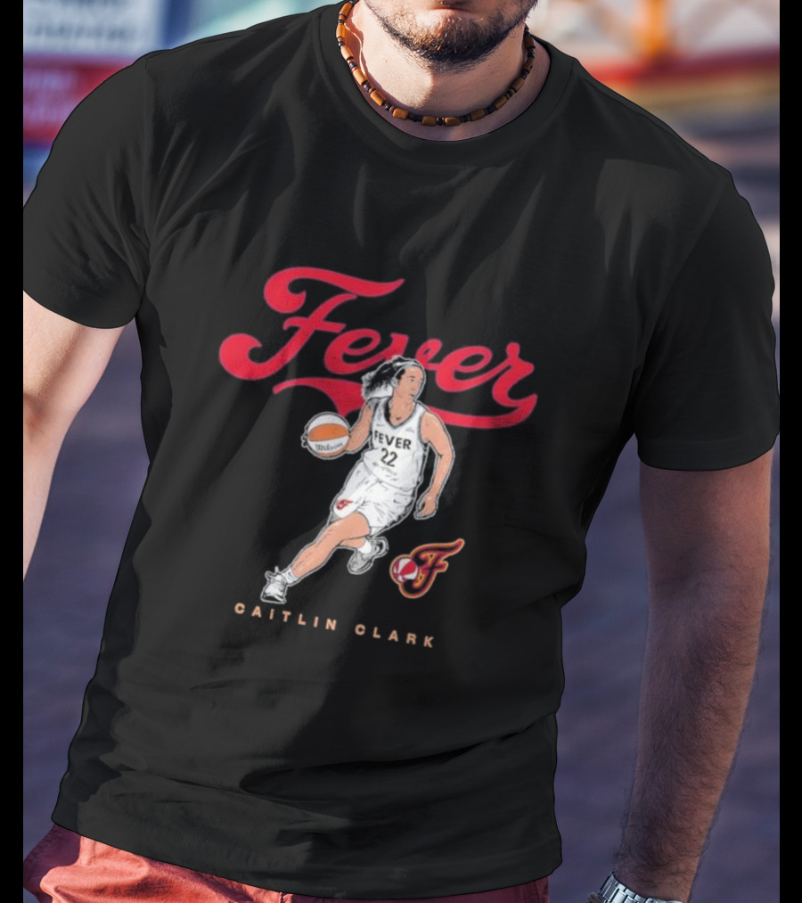 Fever Caitlin Clark Indiana Fever Motion T-Shirt