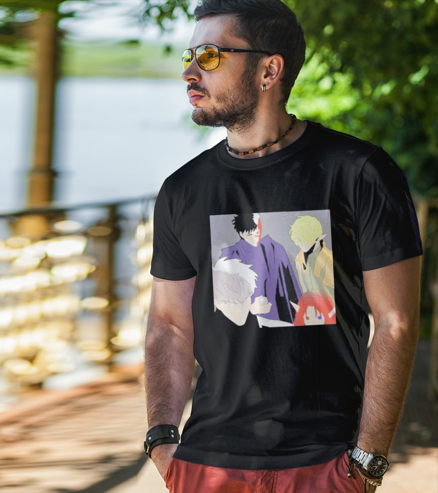 Anime Elf Kingdom Mysterious Characters Quartet T-Shirt