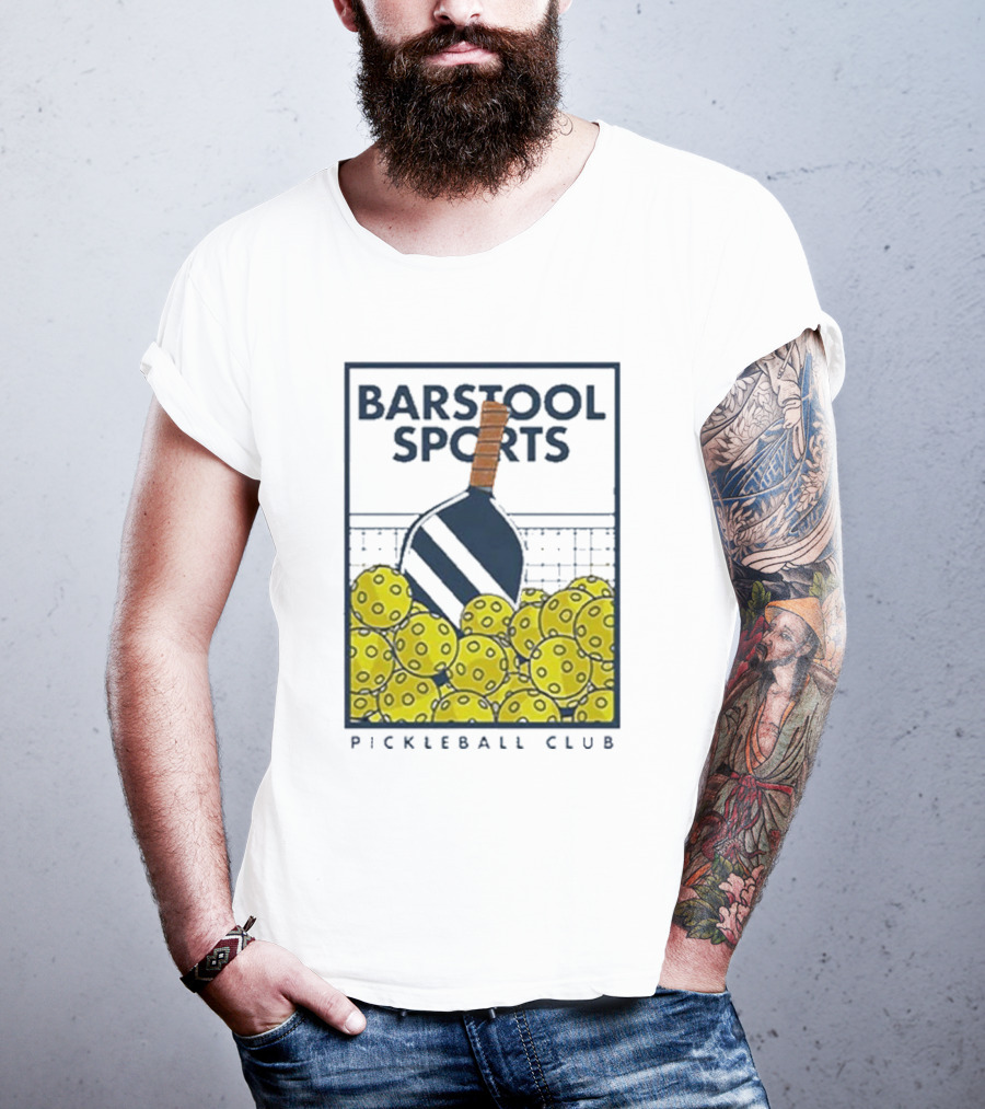 Pickleball Club Paddle And Balls T-Shirt