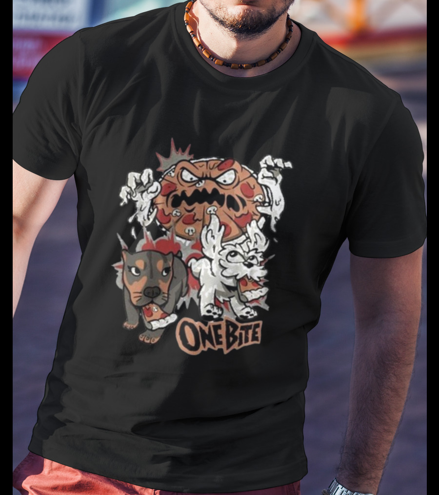 Miss Peaches X Bodoggos Fierce Pizza One Bite Chase T-Shirt
