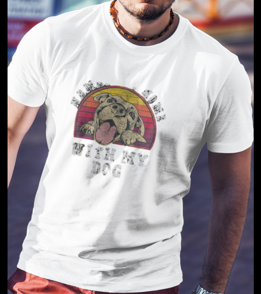 Namast'ay Home With My Dog T-Shirt