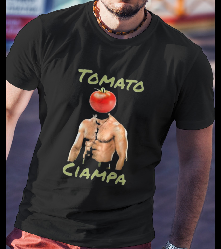 Tomato Ciampa Man Head Bodybuilder T-Shirt