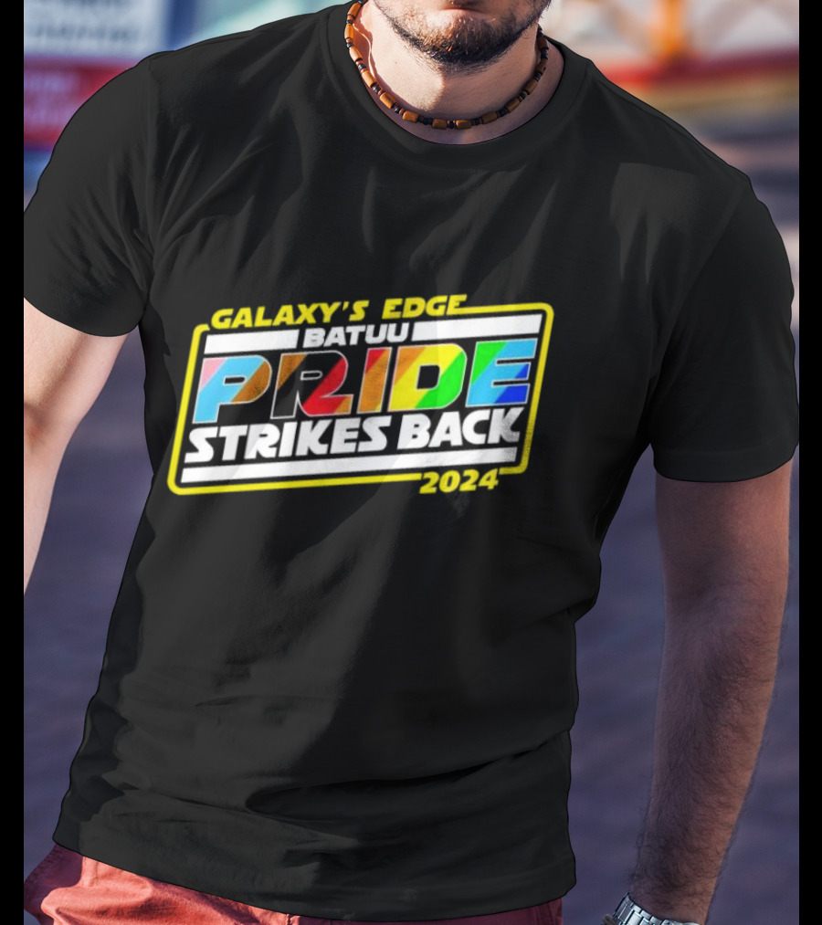 Galaxy’s Edge Batuu Pride Strikes Back T-Shirt