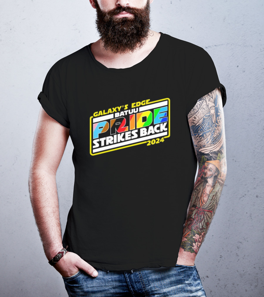 Galaxy’s Edge Batuu Pride Strikes Back T-Shirt