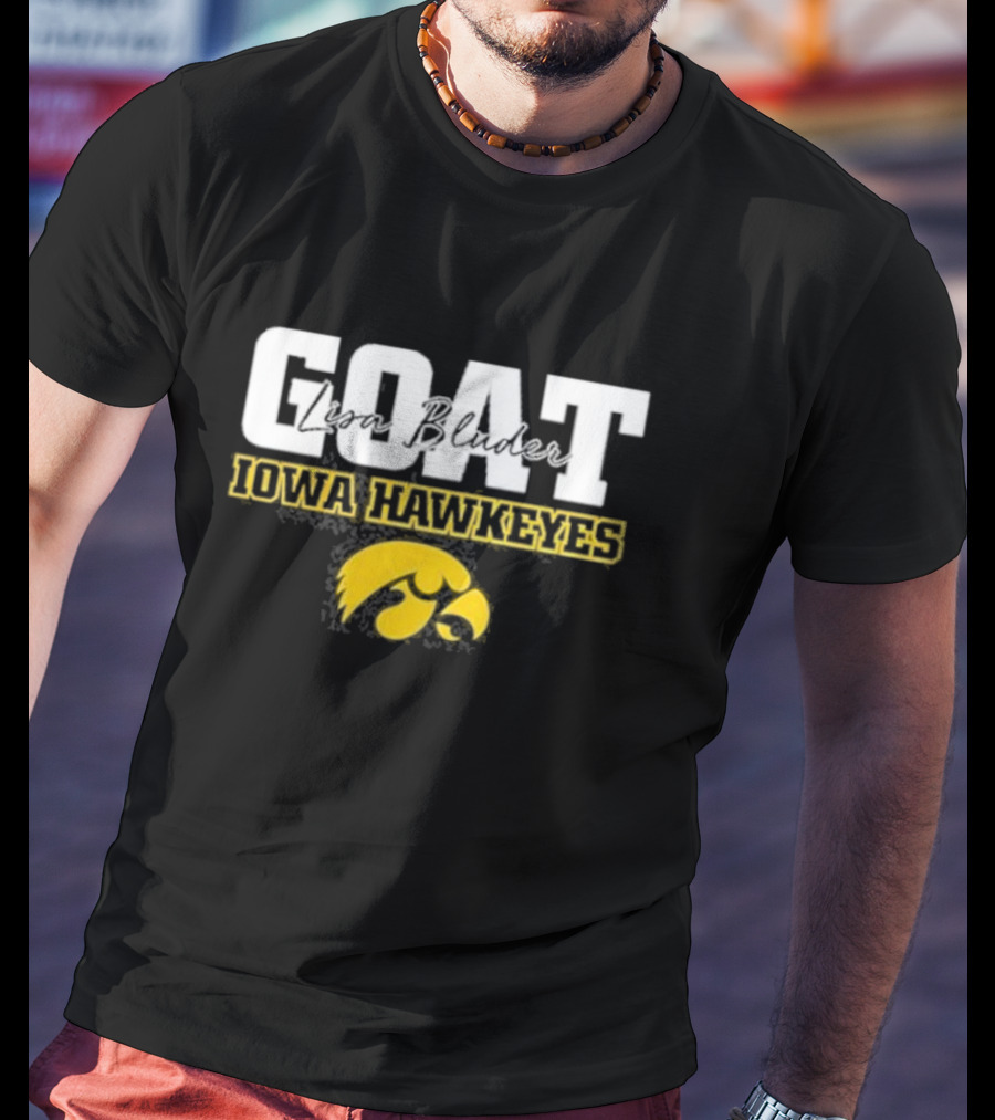 GOAT Lisa Bluder Iowa Hawkeyes T-Shirt