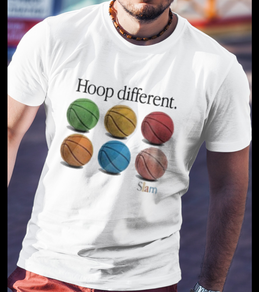 Kate Martin Hoop Different Slam Basketball Multicolor Balls T-Shirt