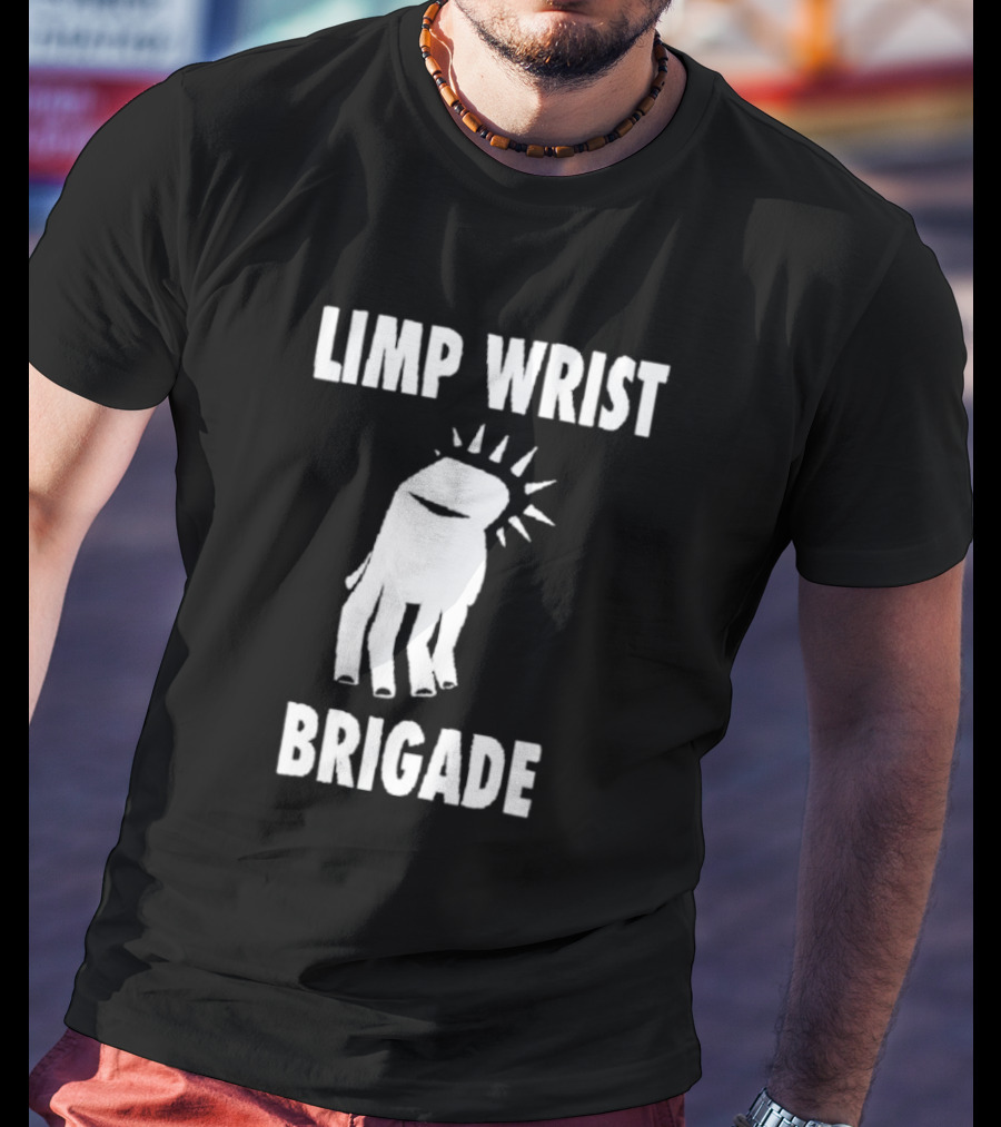 Limp Wrist Brigade Sunshine Clenched Fist T-Shirt