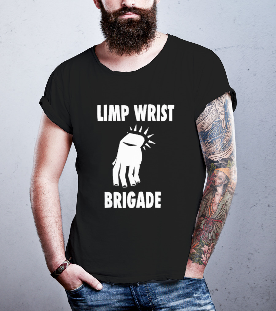 Limp Wrist Brigade Sunshine Clenched Fist T-Shirt