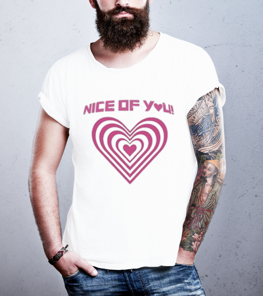 Nice Of You Katrina Stuart Heart T-Shirt