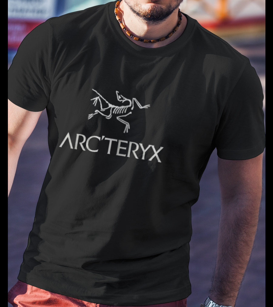 Beams Boy Arc'teryx Arc' Word Logo Skeleton T-Shirt