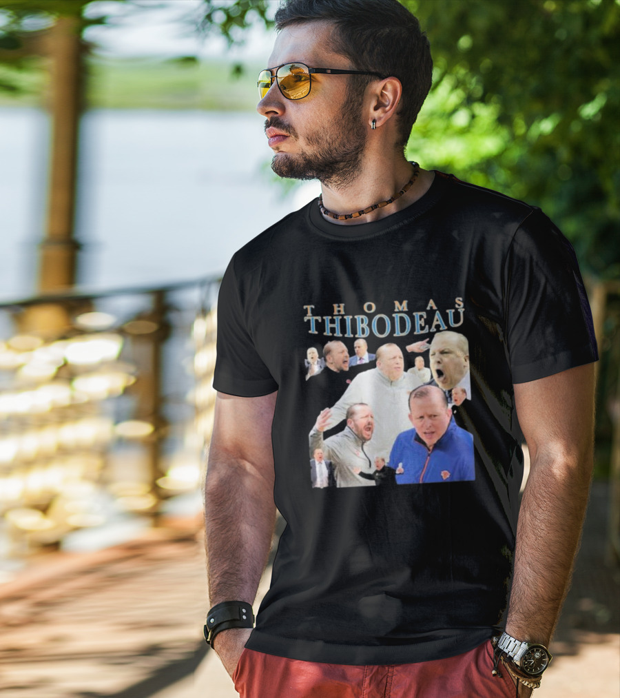 Thomas Thibodeau New York Knicks Coach Passionate Expressions T-Shirt