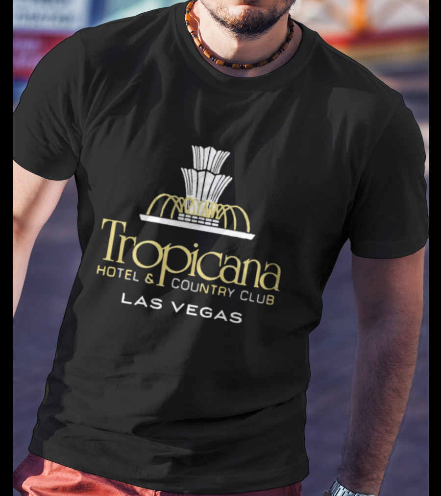 Tropicana Hotel And Country Club Las Vegas Fountain T-Shirt