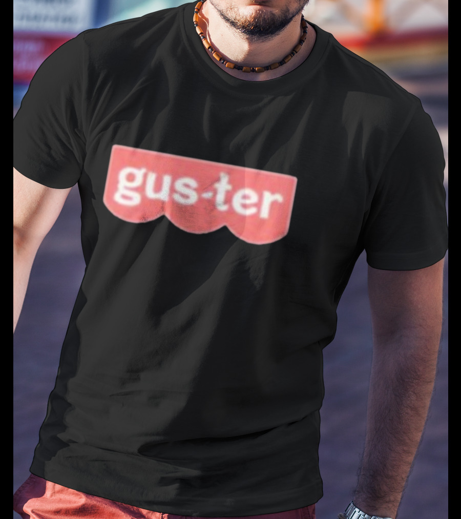 Guster Parody Iconic Font T-Shirt
