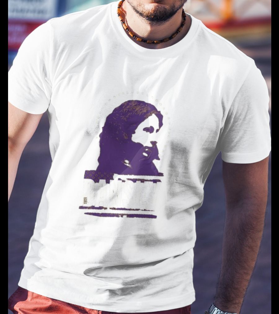 Dansky Purple Silhouette With Stars T-Shirt
