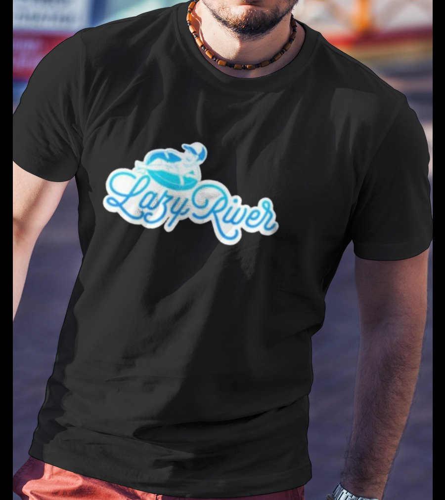 Lebatardaf Lazy River Floating Fun T-Shirt