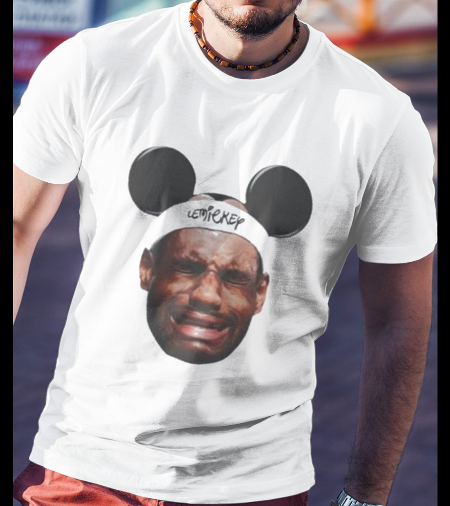 Lebron James Lemickey Crying Meme T-Shirt