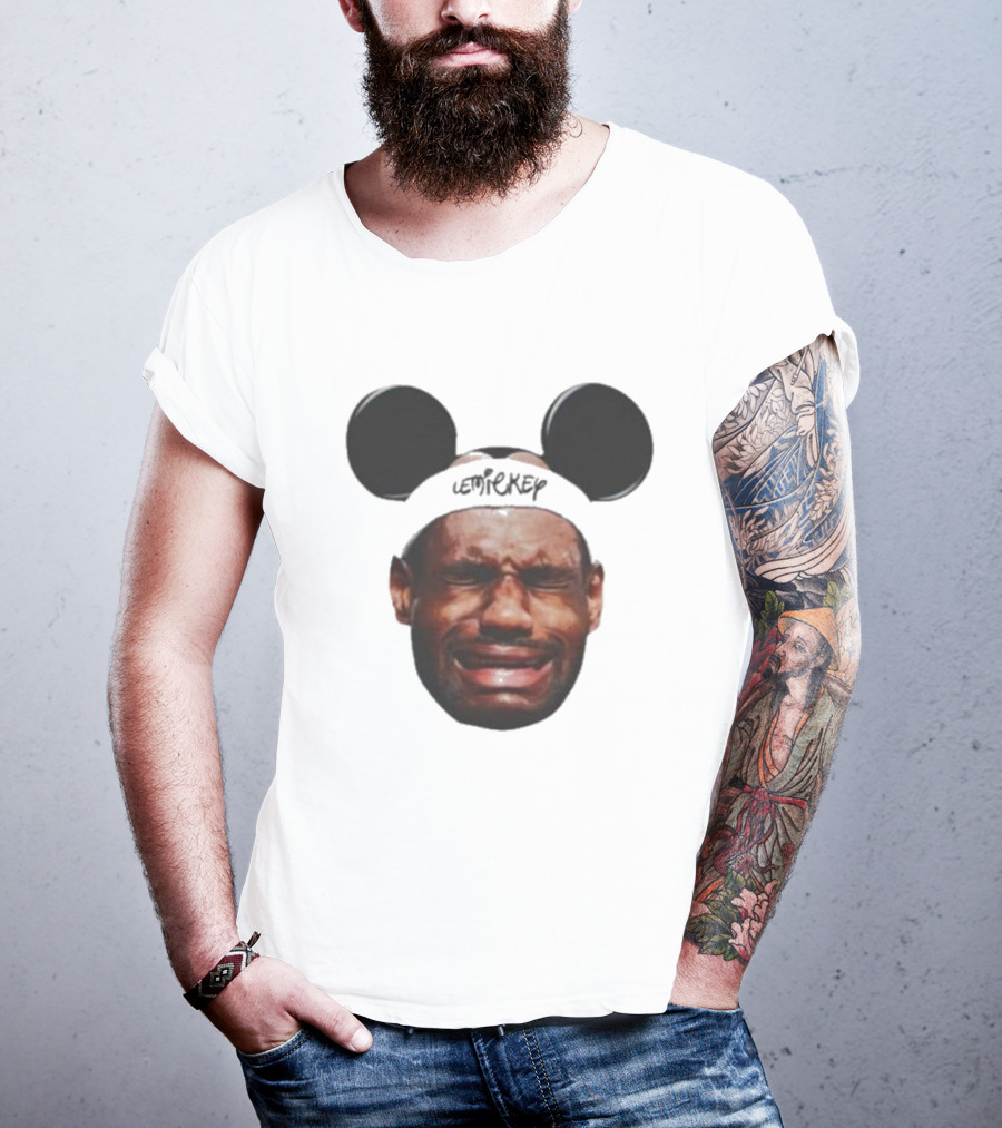 Lebron James Lemickey Crying Meme T-Shirt