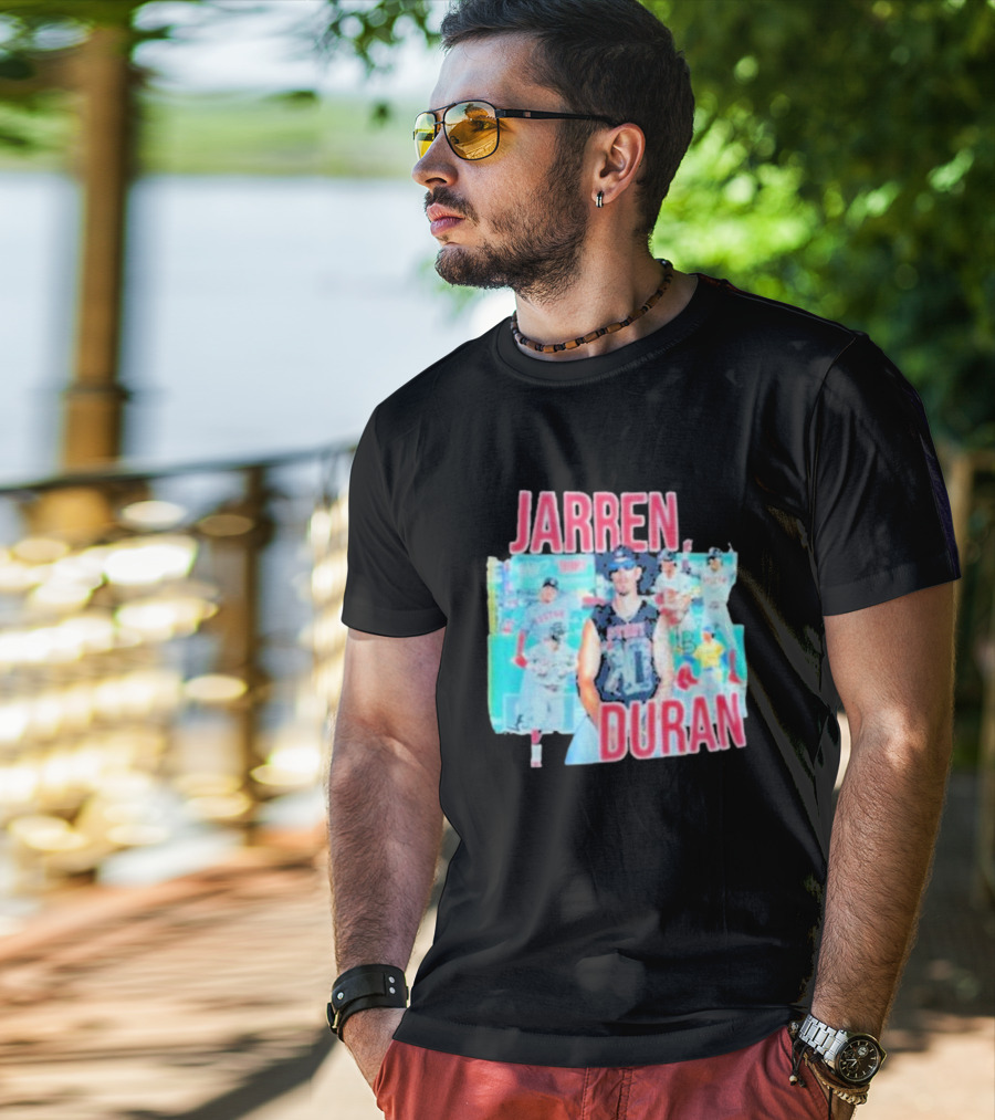 Jarren Duran Baseball Collage Sports T-Shirt