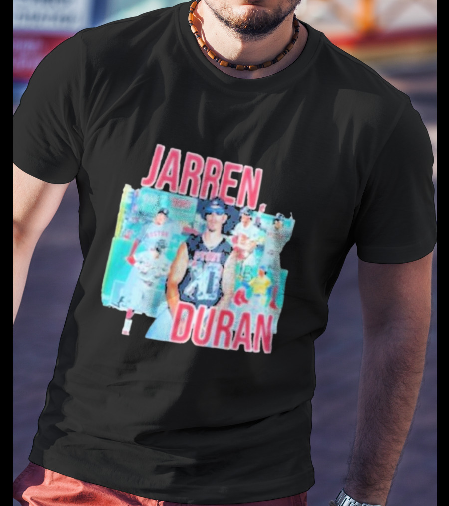 Jarren Duran Baseball Collage Sports T-Shirt
