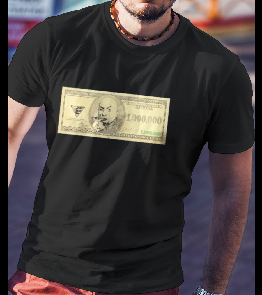 One Million Dollars Meme Money Funny Parody Bill T-Shirt
