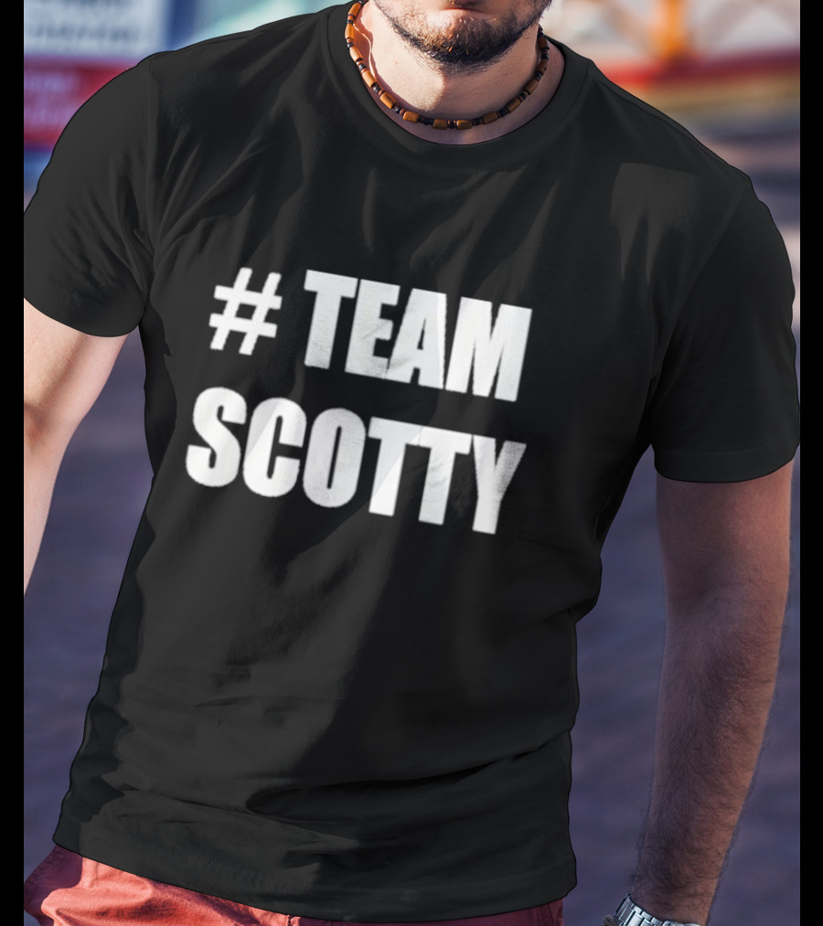 90 Day The Melanated Way Hashtag Team Scotty T-Shirt