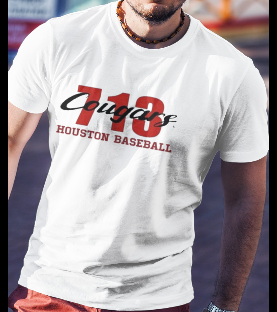 713 Cougars Houston Baseball T-Shirt