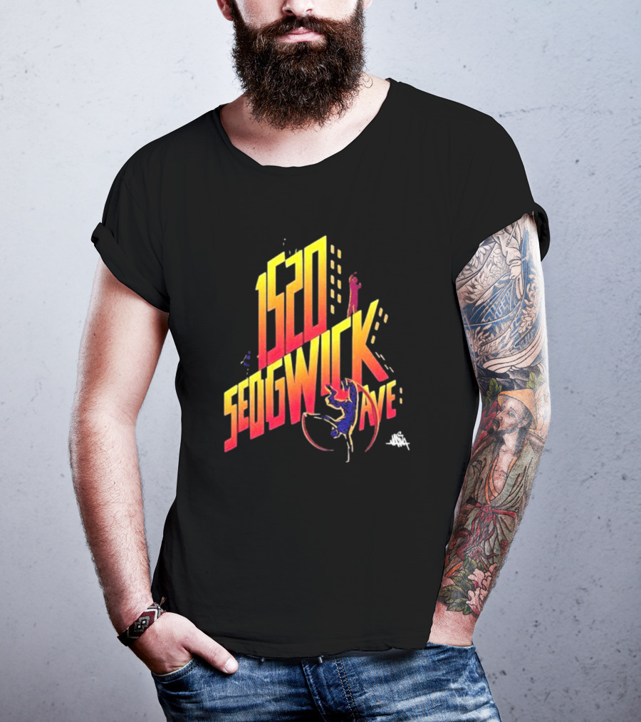 1520 Sedgwick Ave Hip Hop Beat Street T-Shirt