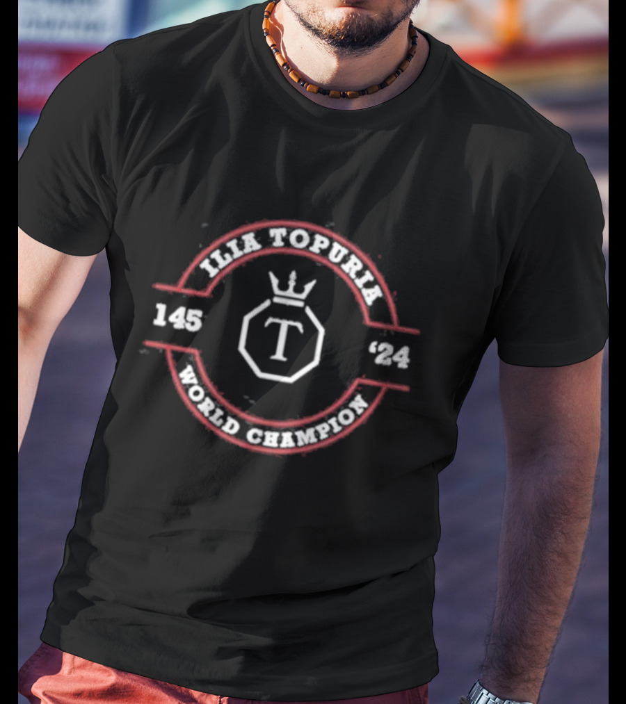 Ilia Topuria 145 World Champion T-Shirt