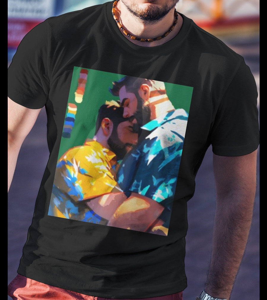 Ego Rodriguez Colours Pride Men's Embrace T-Shirt