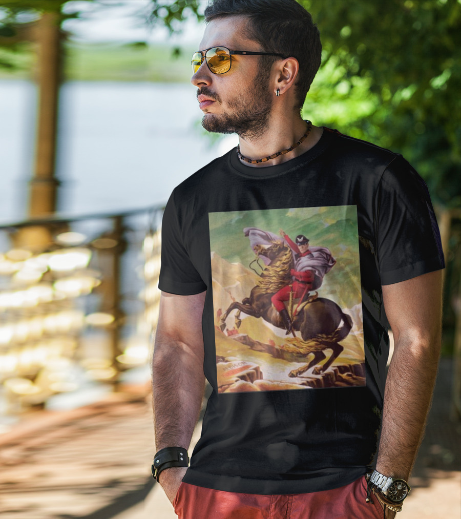 Maximilian Dood Raul Julia M Bison Crossing The Alps T-Shirt