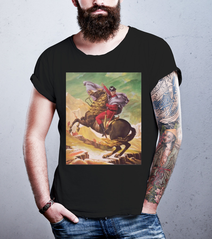 Maximilian Dood Raul Julia M Bison Crossing The Alps T-Shirt