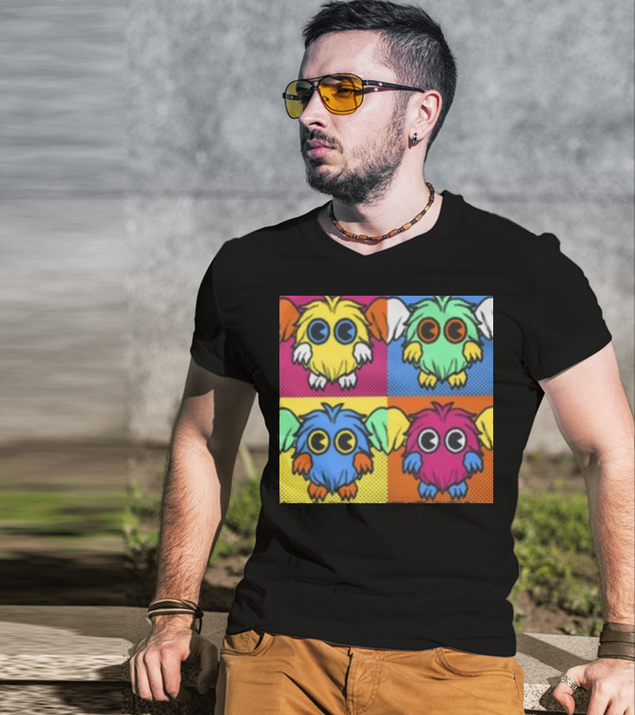 Pvramid Store The Kubirohol Mainstreet Colorful Owl Creatures Quadrant T-Shirt