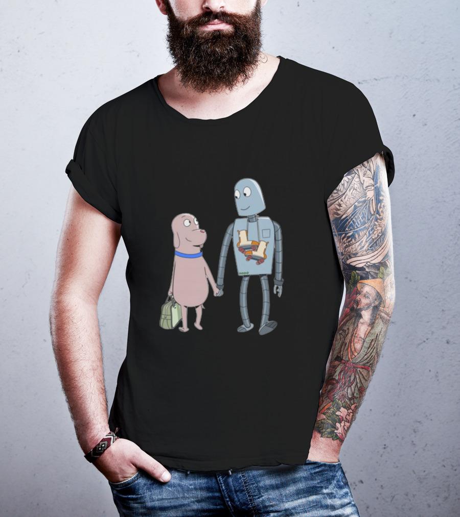 Robot Dreams Dog And Robot Adventure Friends T-Shirt