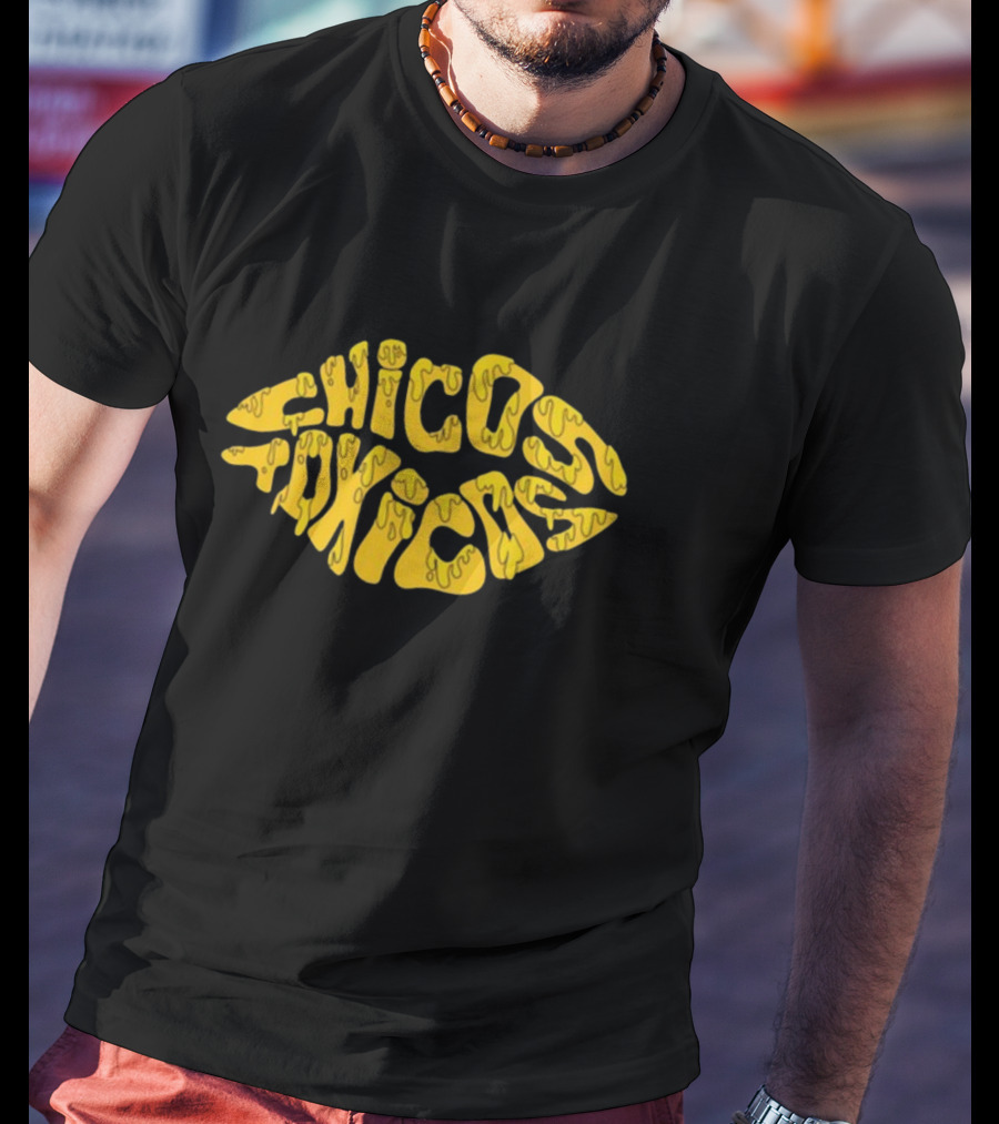 Chicos Toxicos Got Honey Mustard Melting Style Yellow Dripping Text T-Shirt