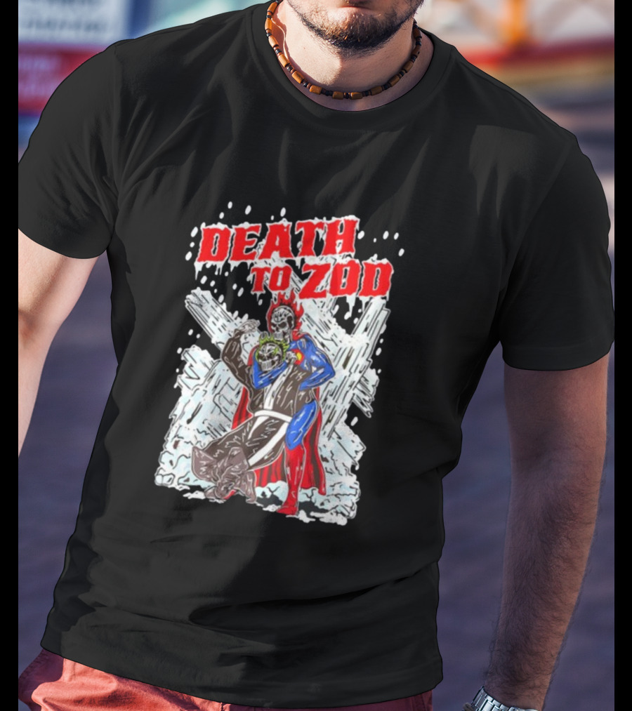 Keon Coleman Death To Zod Superman Parody Heroic T-Shirt