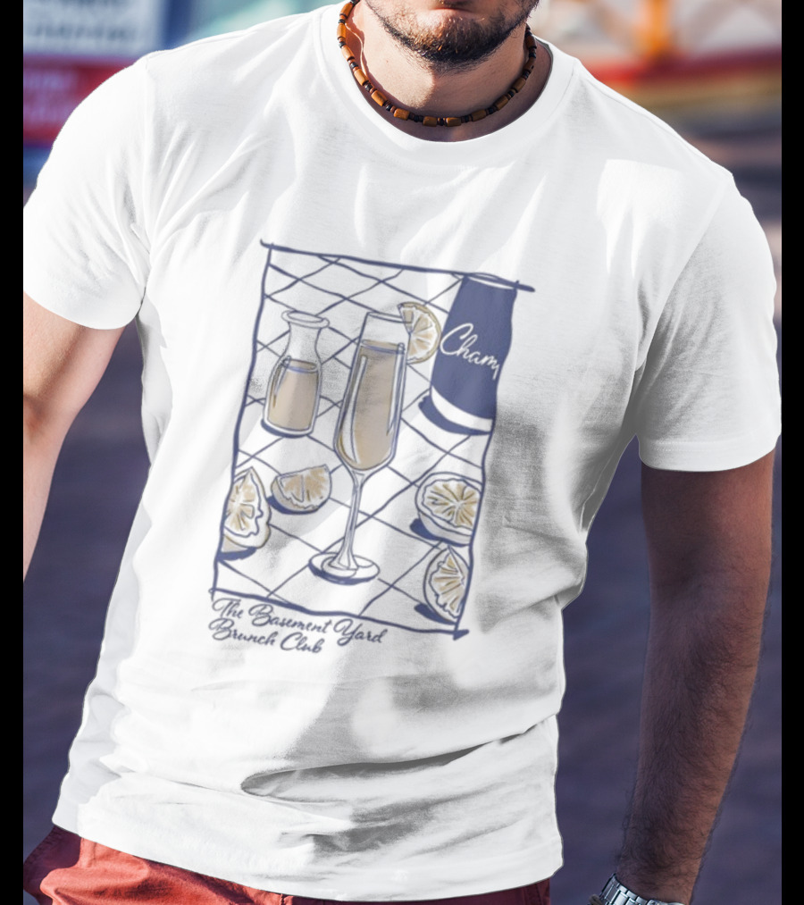 The Basement Yard Brunch Club Charm Mimosa T-Shirt