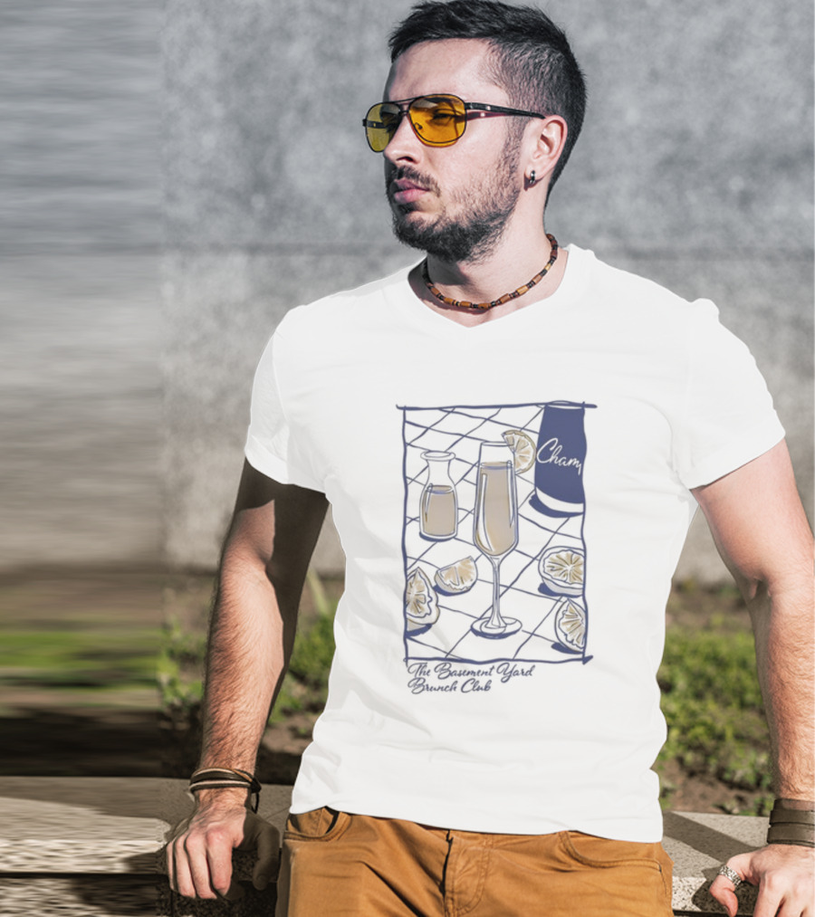 The Basement Yard Brunch Club Charm Mimosa T-Shirt