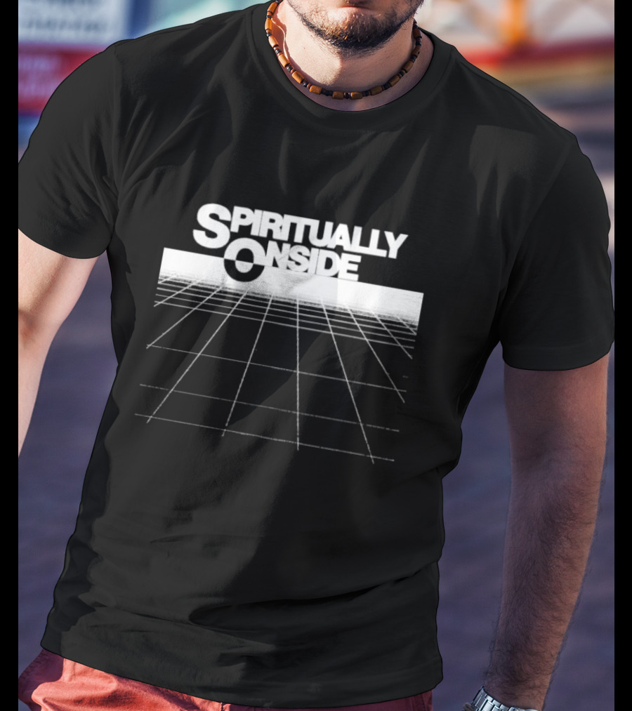 Spiritually Onside Retro Grid T-Shirt