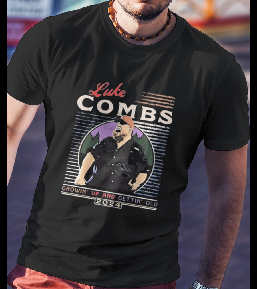 Luke Combs Growin’ Up And Gettin’ Old T-Shirt