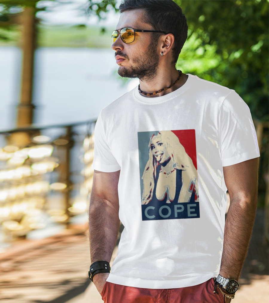 Cope Iggy Azalea Style Image T-Shirt