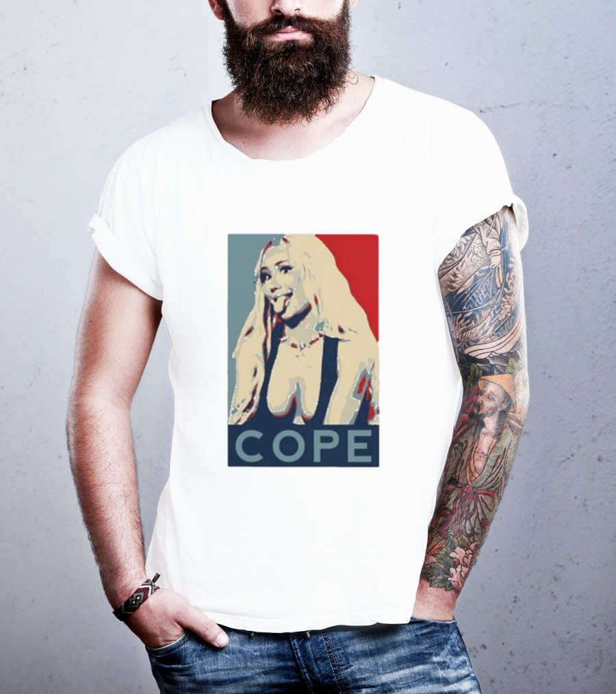 Cope Iggy Azalea Style Image T-Shirt