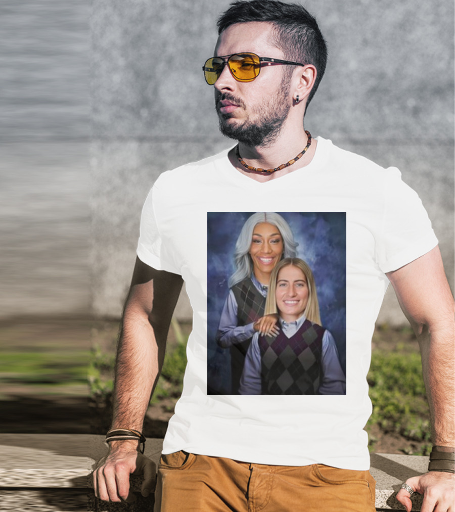 Kate Martin A’Ja Wilson T-Shirt