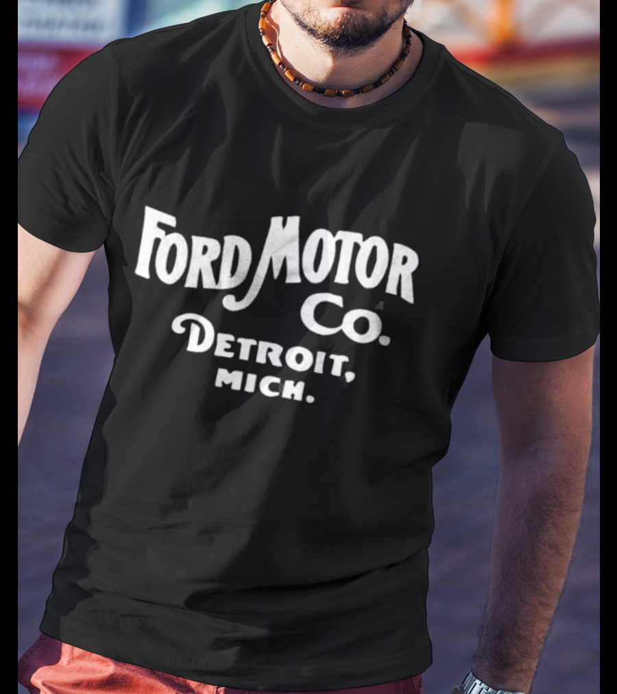 Ford Motor Co Vintage Detroit Mich T-Shirt