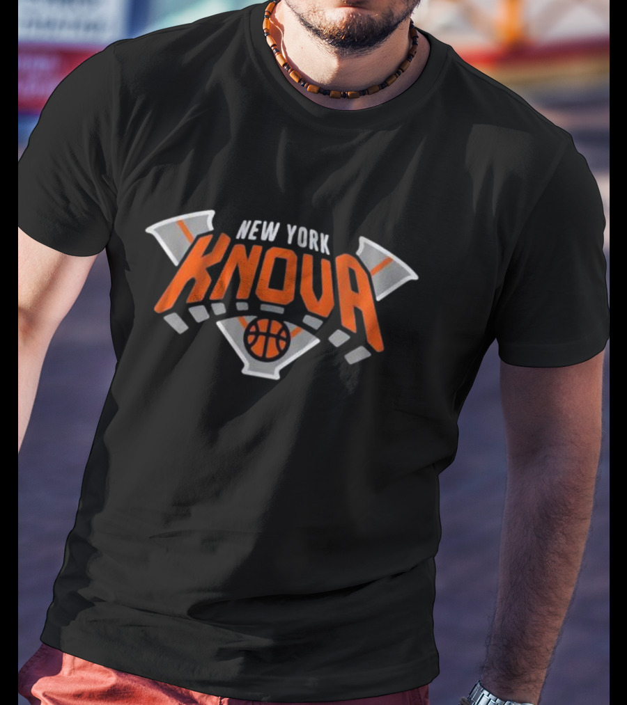 New York Knova Basketball Concept T-Shirt