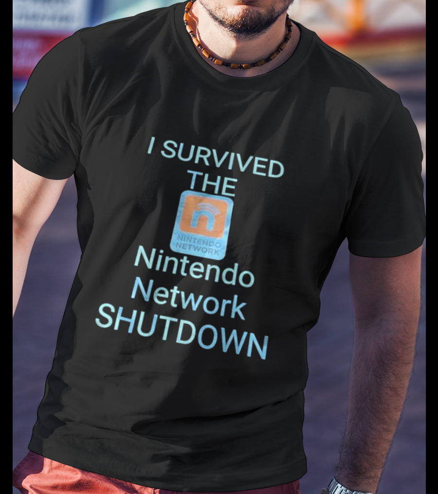 I Survived The Nintendo Network Shutdown Nintendo Network T-Shirt